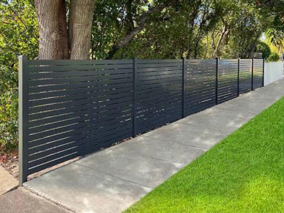 Aluminum Slat Fencing