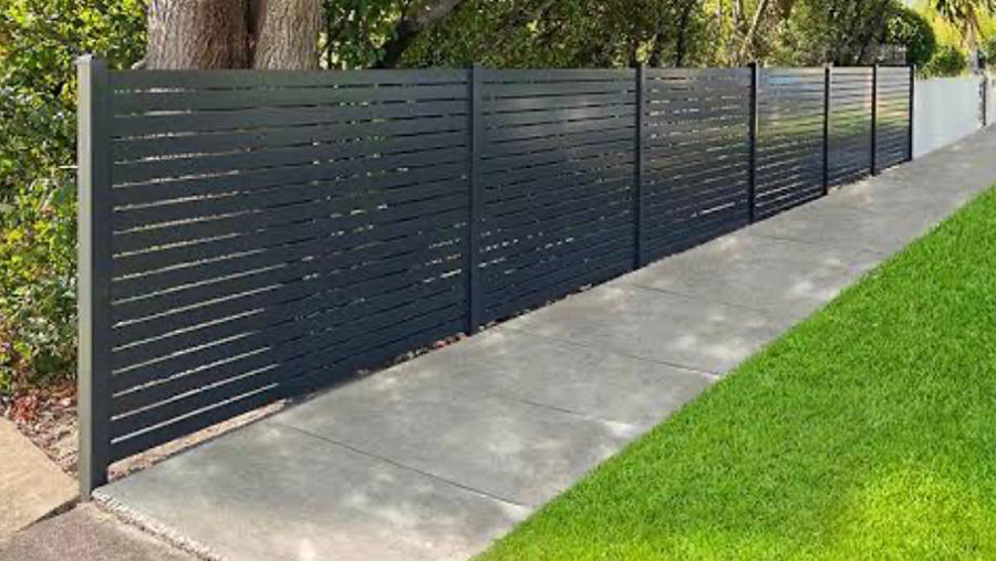 Aluminum Slat Fencing
